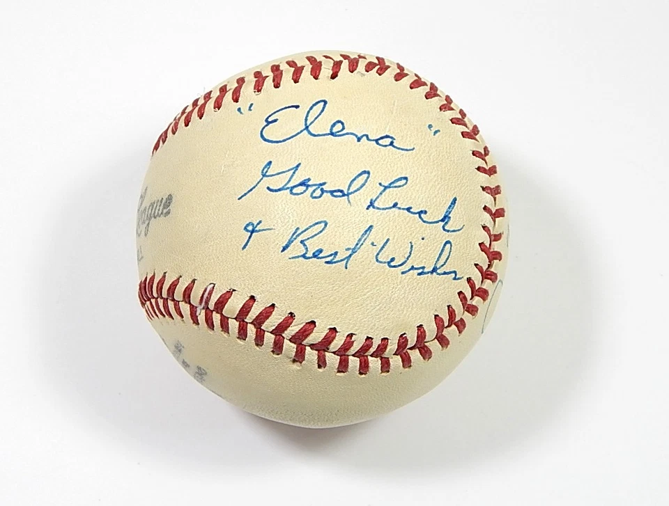 Denny McLain Detroit Tigers Signed Vintage Baseball Autograph Auto - Image 2 of 3