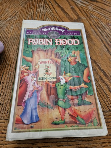 Walt Disney Robin Hood VHS
