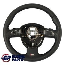 Audi A5 8T Lenkrad S Line NEU Schwarz Leder Schaltwippen 8P0419091E Audi A5 8T Lenkrad S Line NEU Schwarz Leder Schaltwippen 8P0419091E