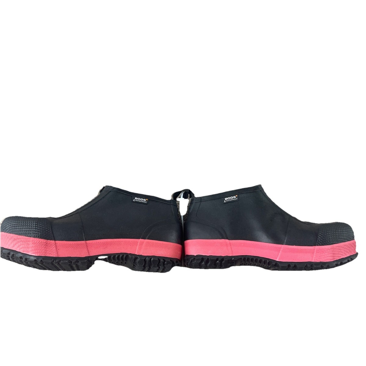 Bogs Unisex Overshoe Zip CT Waterproof Boots Size 6 Black Red Bogs Overshoe Zip Ct Unisex Black Composite Toe Safety Shoes  main image 4