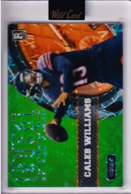 2023 WILD CARD QB1 CALEB WILLIAMS RARE ROOKIE RC 43/50 On The Clock #OCW-CW3