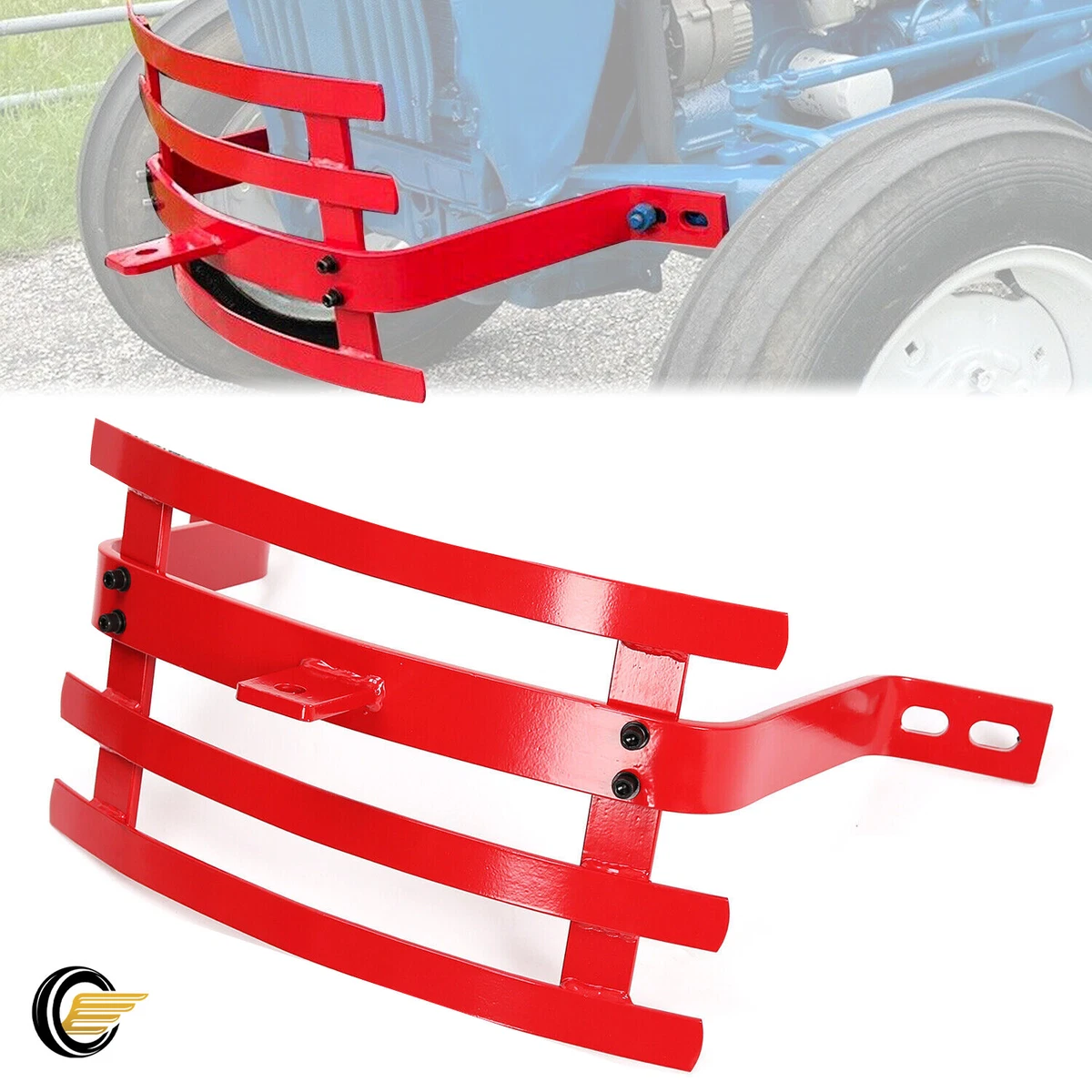 RAParts E52WP9 - Soporte Estabilizador Para Tractor Massey Ferguson TO20 135 35