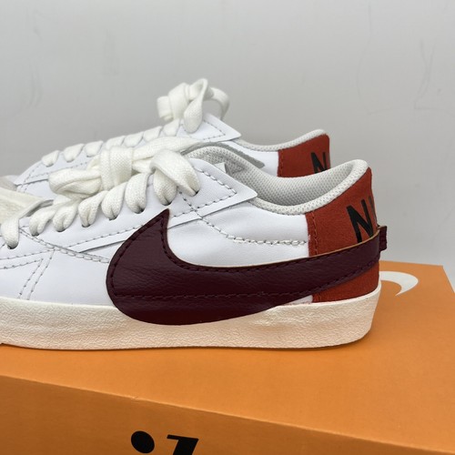 Nike Blazer Low '77 Jumbo Shoes Women's Size 7 White Athletic Casual Sneakers - Picture 7 of 8