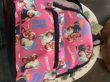 Bioworld The Golden Girls MINI Backpack Squad Goals Pink Multi-Color 11" x 9"