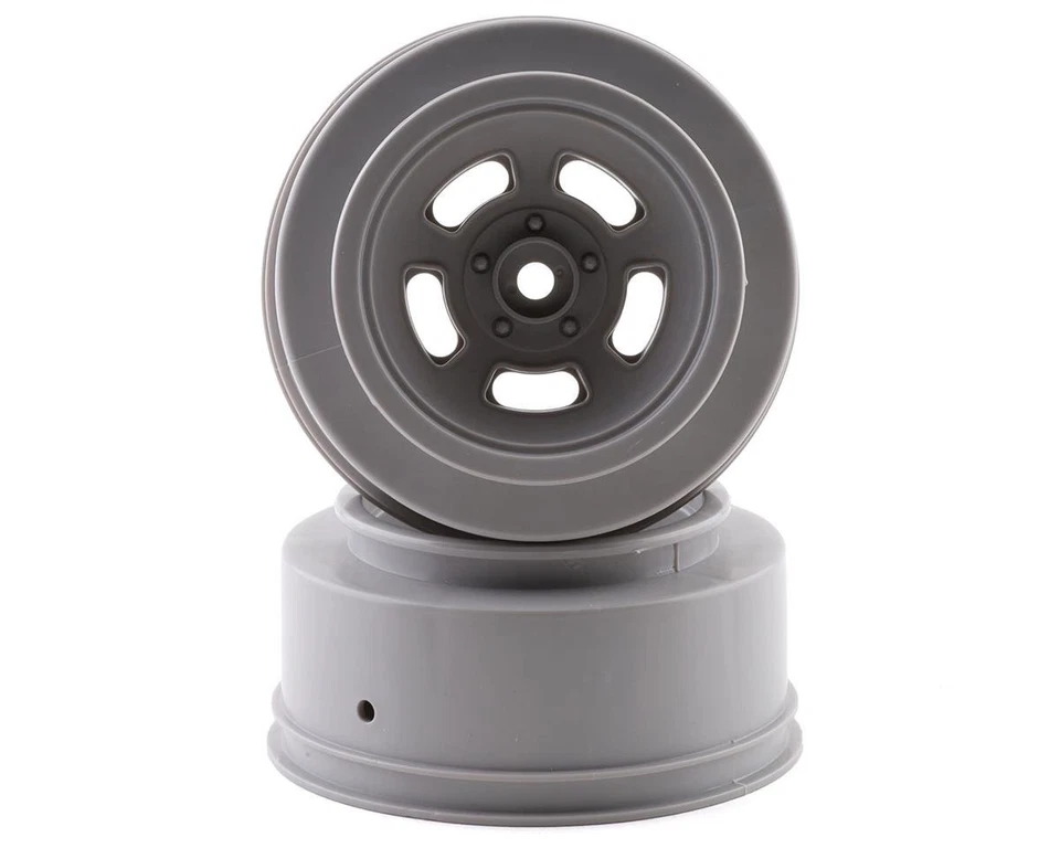 Pro-Line Slot Mag Drag Spec Rear Drag Racing Wheels (2) (Stone Grey) w/12mm Hex - Image 2 of 2