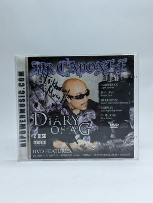 Mr. Capone-E Signed! Diary of a G Explicit, With DVD Hip Hop