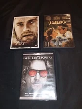3 Dvd Set - Cast Away , Casablanca & The Big Lebowski  Movies