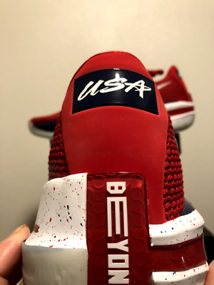 Nike Air Zoom G.T. Cut TEAM USA Red White Blue sz 18 CZ0175 604