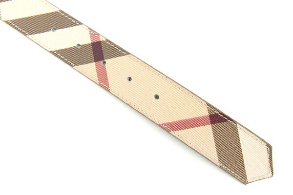 小物 Burberry Nova Check Belt Beige Check Belt in Archive beige/gold - Women | Burberry® Official
