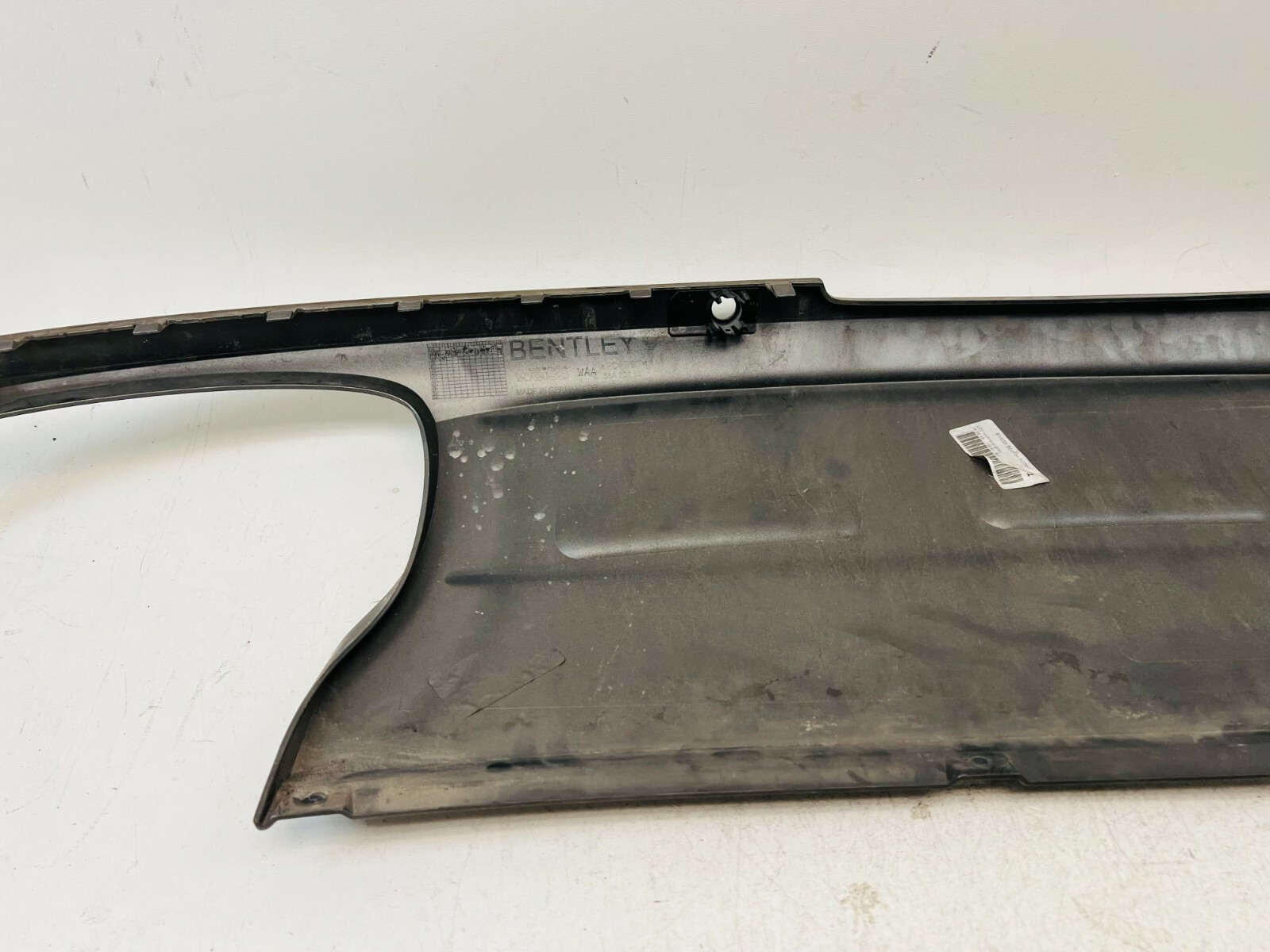 2016 2017 2018 Bentley Bentayga Rear Bumper Valance Spoiler Oem  Diffuser 