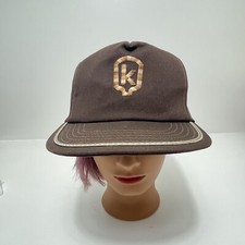 Vintage 1980s KELTGEN FARM Seed Farmer Snapback Trucker Hat Made In The USA