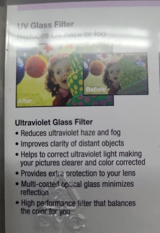 Targus 58mm Circular Polarizing +UV CPL Glass Lens Filter 58 mm Multi-Coated NEW - Image 3 of 4