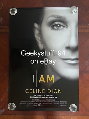 I Am Celine Dion DS Theatrical Movie Poster 27x40