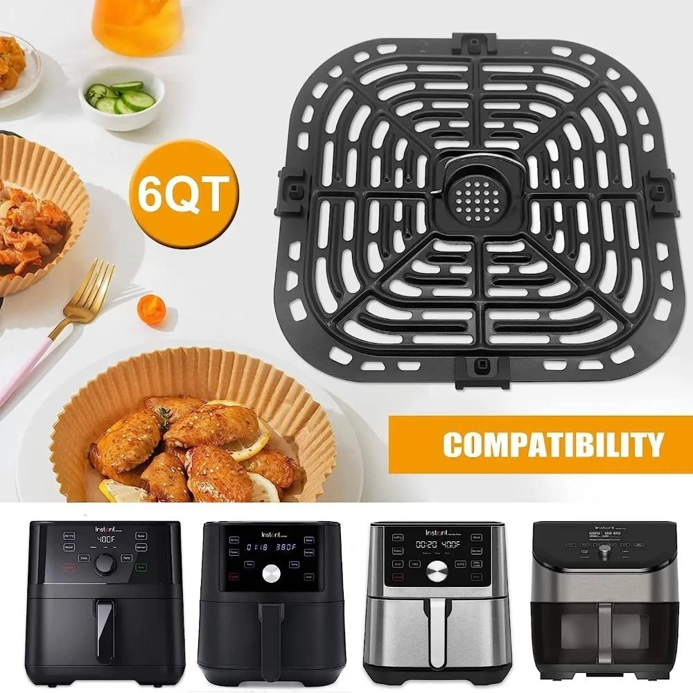 Instant Pot Vortex 6QT Air Fryer Grill Pan Replacement Tray Rack Instant Pot Vortex 6QT Air Fryer Grill Pan Replacement Tray Rack