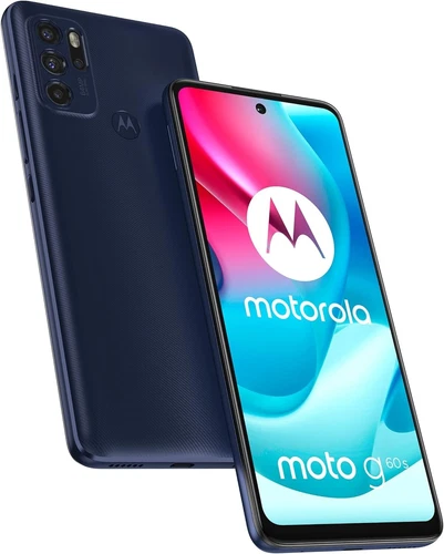 Motorola Moto G60S 128GB 6GB RAM Unlocked Phone Mediatek Dual Sim 64MP ink Blue - Picture 3 of 4