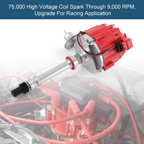 Racing HEI Distributor 9000RPM For Chevy V8 Small Big Block 350 454 SBC BBC NEW - Picture 8 of 17