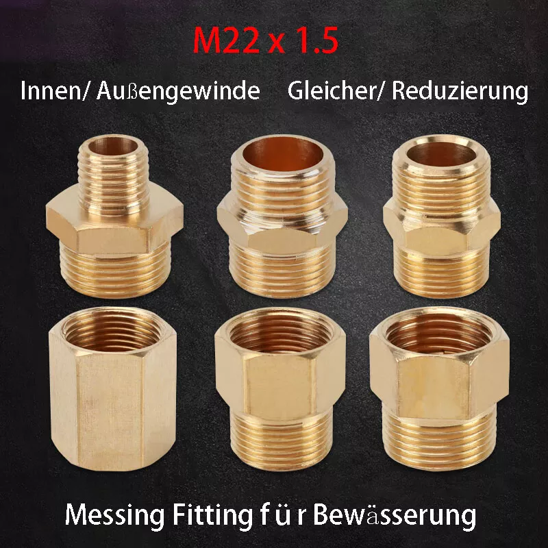 M22x1,5 auf 1/2