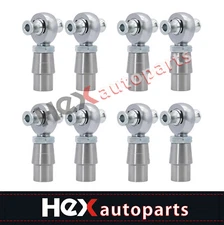 Chromoly 4 Link RH LH Heim Joints Rod Ends 7/8 x 7/8-14 w/ 7/8-1/2 HMS Bung .120