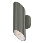 Exterior Wall Light Lamp Garden Up And Down Skyline Graphite 15 W Dimmable LED