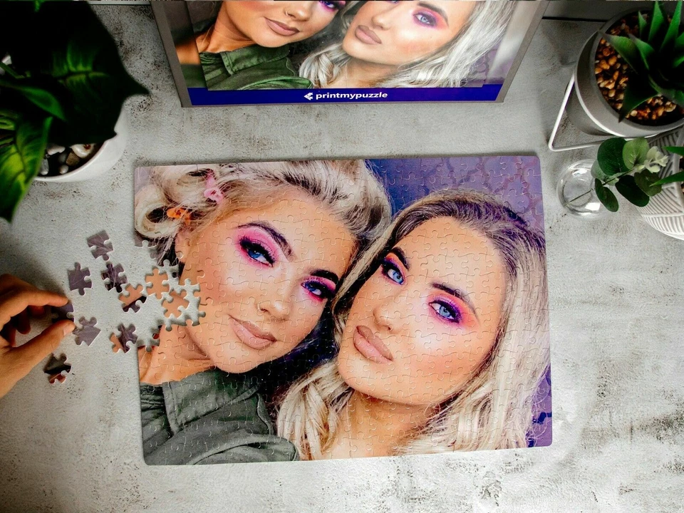 Custom Puzzle 300 Piece A3 Jigsaw Personalised Picture Photo Present For Him Her - Image 2 of 4