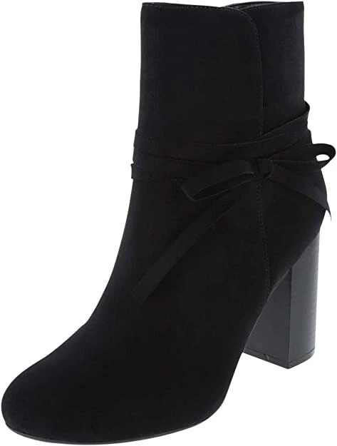 Women's valencia block heel boot clearance