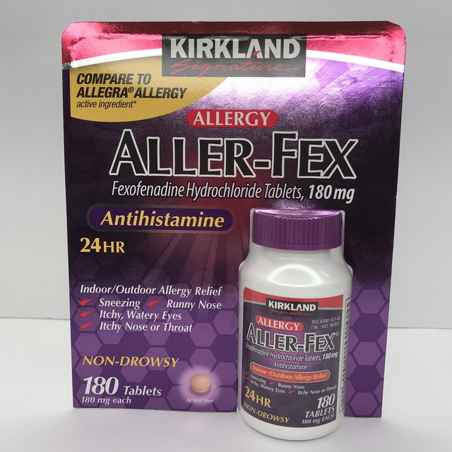 Kirkland Signature Aller Fex 180 Mg 180 Tablets For Sale Online EBay