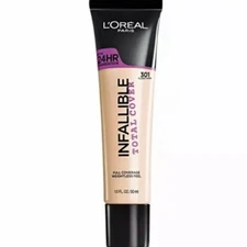 L'Oreal Infallible Total Cover 24Hr Foundation #311 Crème Café NEW