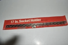 PROTO STANLEY 17" Socket Holder w/ 16 Clips - NEW IN PACKAGE- VINTAGE (LYW21)