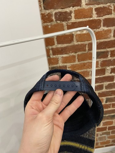 Double Rl Ralph Lauren Selvedge Denim Southwest Trucker Cap RRL Long R Mesh - Picture 13 of 14