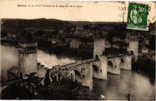 Old postcard CAHORS - Le Pont Valentre et le Quartier de la Gare (261699)