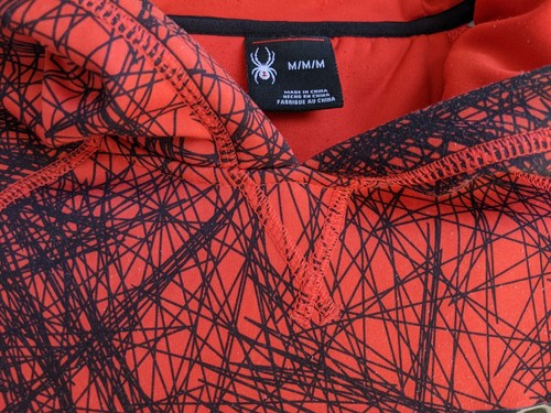 Spyder Boys Medium (10 - 12) Hoodie Kangaroo Pocket Pullover Long Sleeve Lined - Picture 7 of 10
