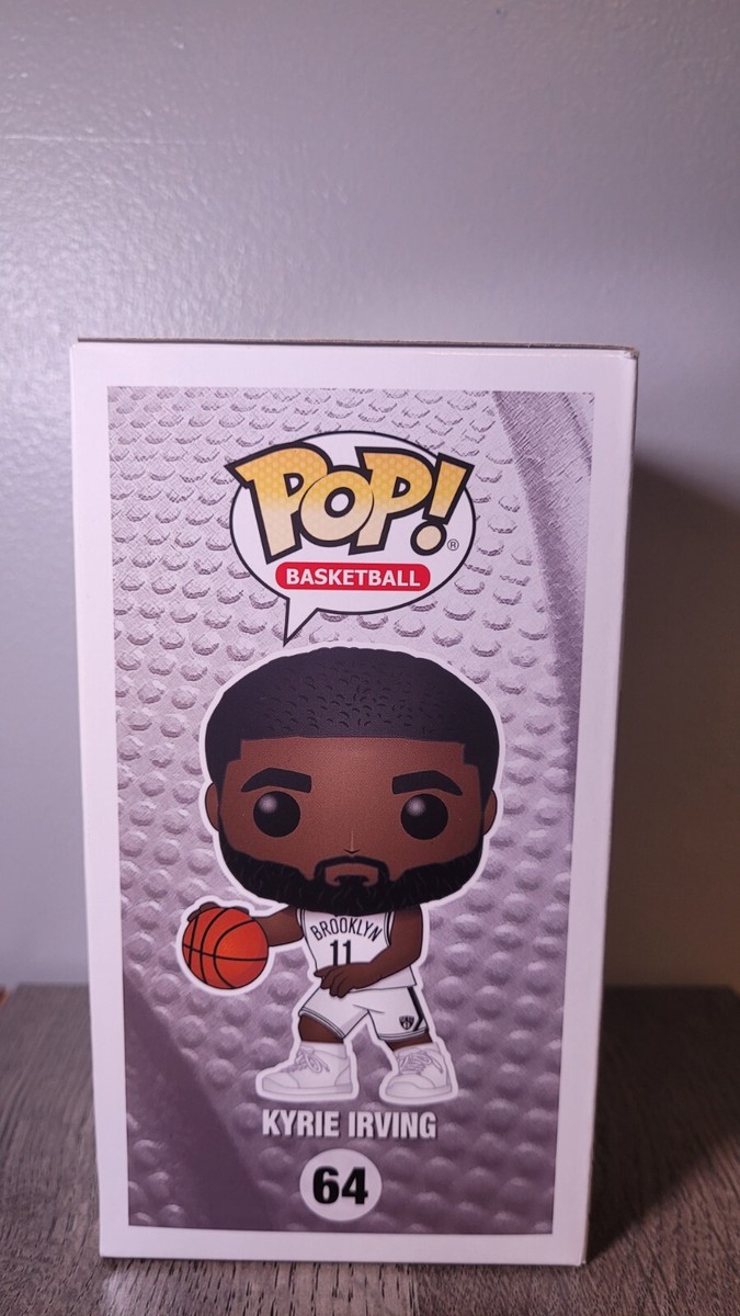 Kyrie Irving funko pop PSAサイン入り Kyrie Irving Signed Brooklyn Nets Funko POP! #64 Dallas Mavs