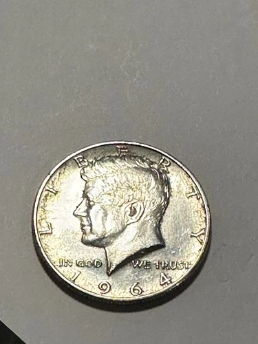 ALMOST/ UNC BEAUTIFUL 1964 D Mint Silver Kennedy Half Dollar N306