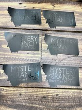 NEW LOT SET OF 6 Mystery Ranch Backpacks Decal Sticker 5" x 3" NEW