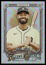 2025 Topps Allen & Ginter #136 Riley Greene Silver Portrait