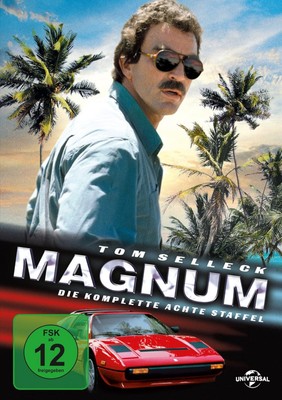 MAGNUM STAFFEL 8 - 3 DVD BOX -  mit TOM SELLECK, JOHN HILLERMAN, ROGER E.MOSLEY