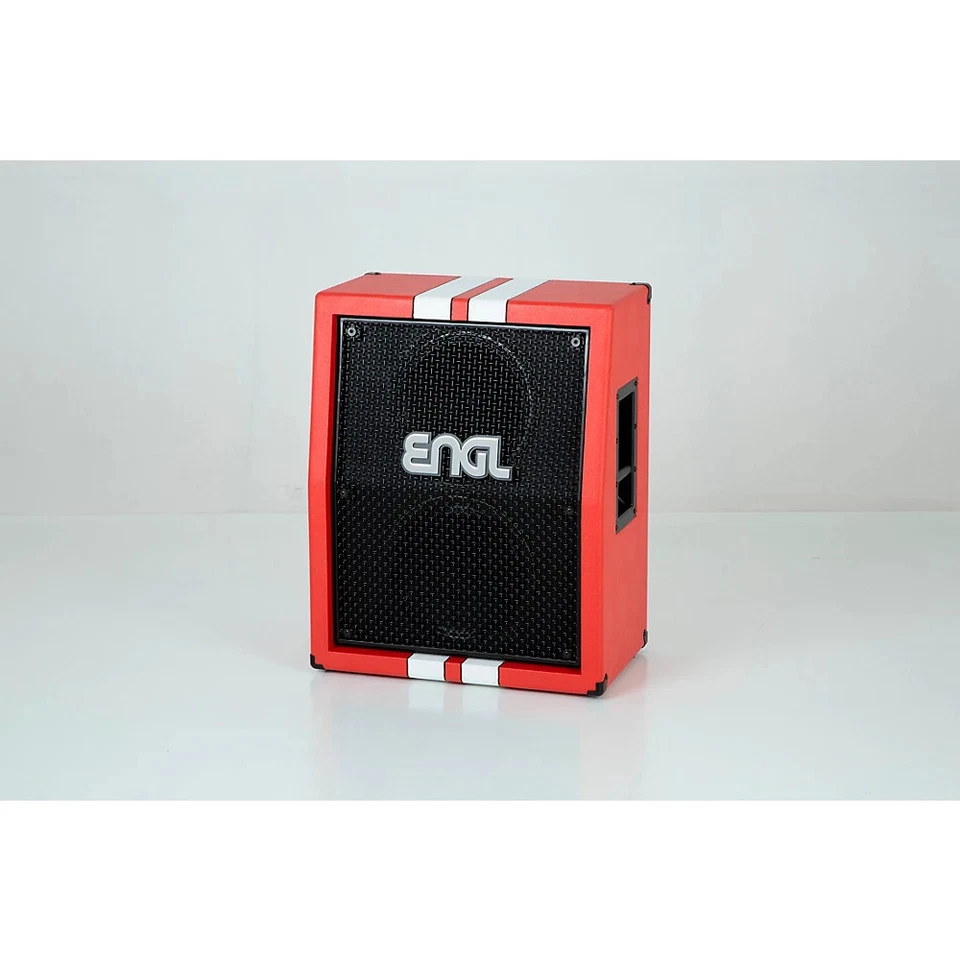 Cabezal amplificador guitarra tubo ENGL Fireball 25 40 aniversario LE 25W rayas rojas/blancas Foto 3 de 4