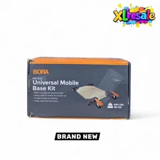 BORA Custom Steel Universal Mobile Base Kit w/ a 400-lb. Weight Capacity PM-1100