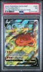 Fa/Charizard V Pokemon Swsh Black Star Promo 260 NM PSA 7