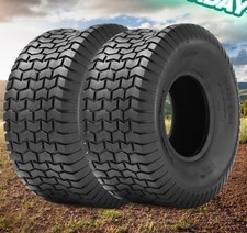 2pcs 15x6.00-6 Lawn Mower Tires 15x6.00x6 15x6-6 Garden Tractor Turf Tyres 4pr
