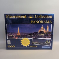 Clementoni | SoiréE à Paris | Fluorescent Panorama Puzzle | 1000 Teile | Neu #2