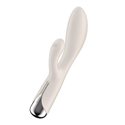 Satisfyer Spinning Rabbit 1 Beige Vibrator Sex Toy | Adult Toys for Women | R...
