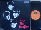 Beatles OZ Reissue LP With The Beatles VG+ '78 Parlophone PCSO3045 Beat Rock Pop