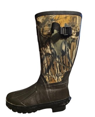 Game Winner Scent Free Rubber Boots Women 5 400G Thinsulate Insulated Mossy Oak 