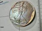 1996 LOW MTG American Eagle .999 SILVER 1 Oz $1 Coin Artificial 🌈 TONING Sigma✅