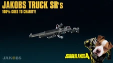 Borderlands 4 - JAKOBS TRUCK SNIPER RIFLES - 100% CHARITY! (PC/PS/XBOX)