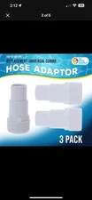 U.S. Pool Supply Replacement Universal Combo Hose Adapter, 1-1/4" or 1-1/2",... 
