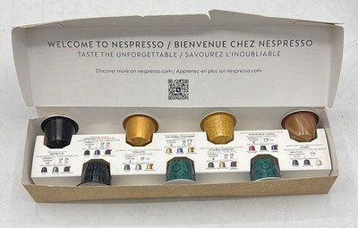 Nespresso Original Capsules Welcome Kit Sampler - 7 Flavors (/RT6