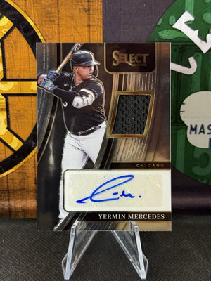 2022 Panini Select Signature Materials /299 Yermin Mercedes #SM-YM Patch Auto