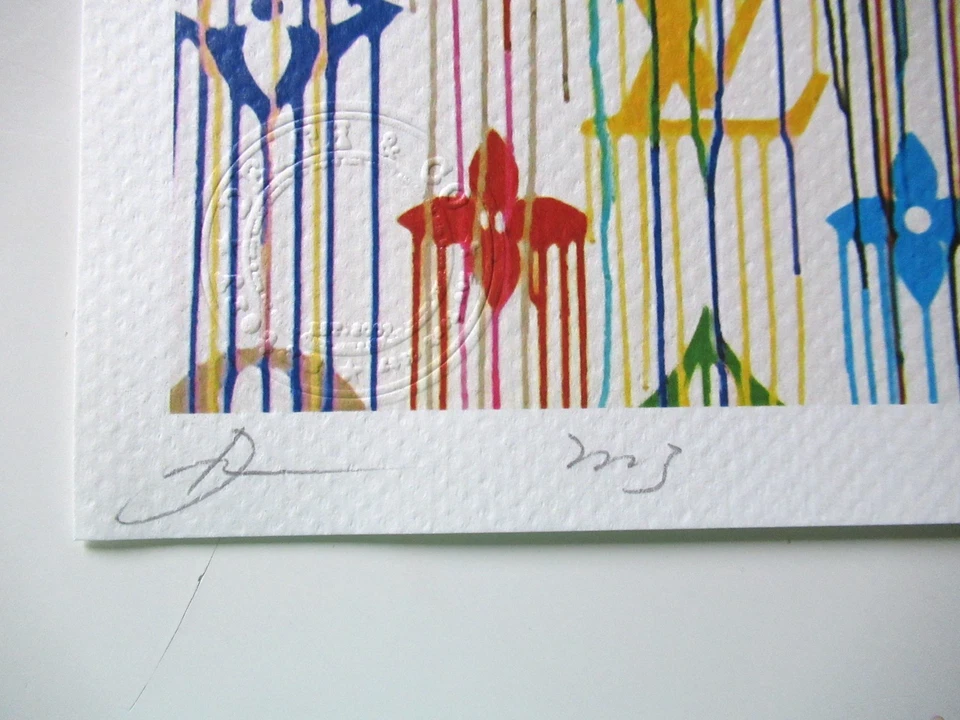 DEATH NYC (1979) SIEBDRUCK VON 2023 ORIGINAL HAND SIGNIERT, NUMMERIERT 32x45cm - Bild 3 von 4